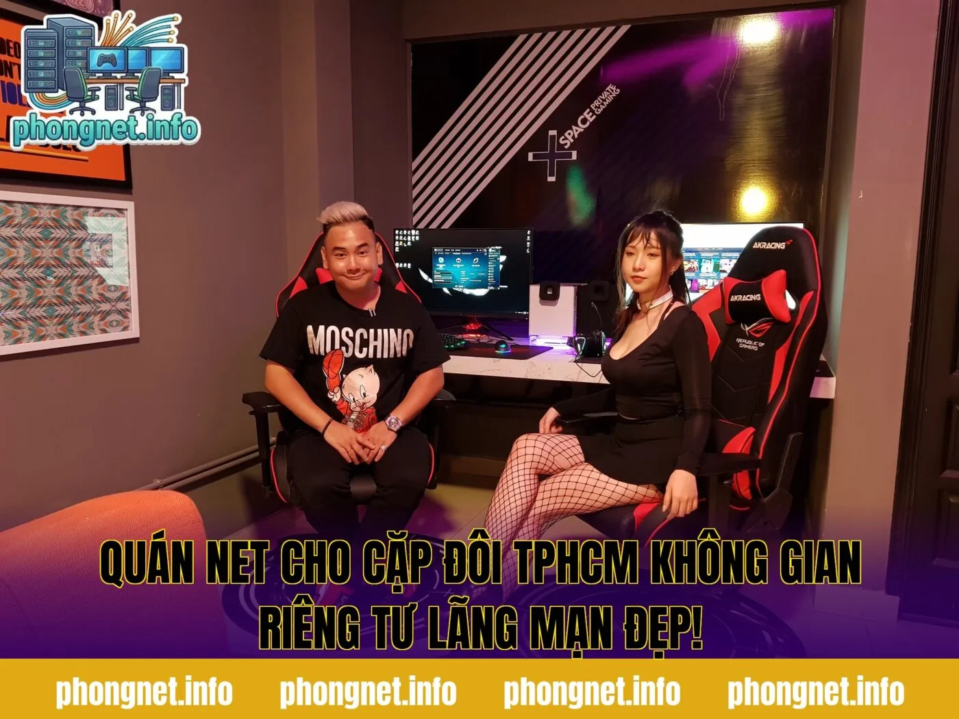 Quán Net Cho Cặp Đôi TPHCM Không Gian Riêng Tư Lãng Mạn Đẹp!