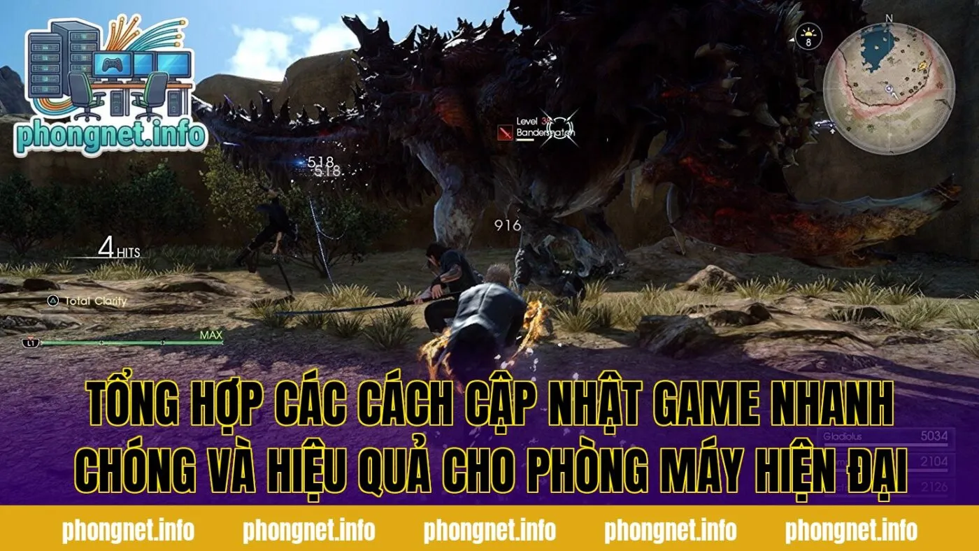 Tổng hợp các cách cập nhật game nhanh chóng và hiệu quả cho phòng máy hiện đại