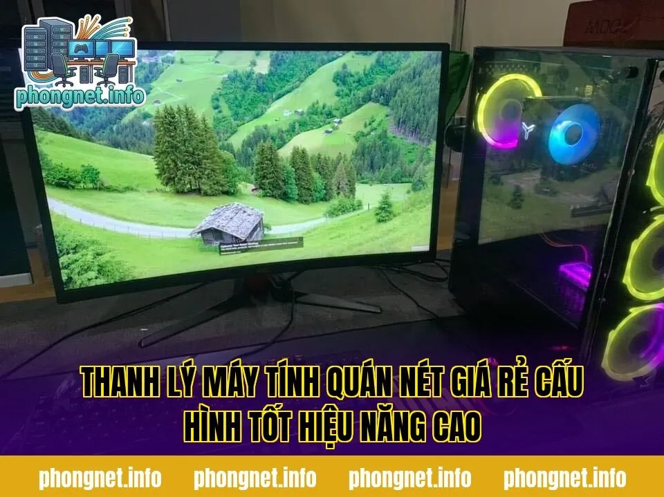 Thanh Lý Máy Tính Quán Nét Giá Rẻ Cấu Hình Tốt Hiệu Năng Cao