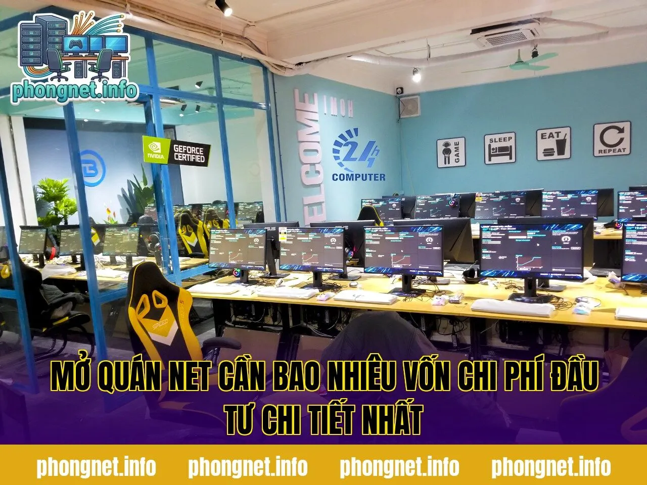 Mở Quán Net Cần Bao Nhiêu Vốn Chi Phí Đầu Tư Chi Tiết Nhất